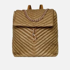 Rebecca Minkoff Womens Olive Nylon Edie Backpack